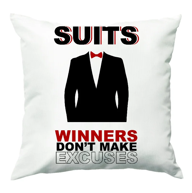 Super Sale Winners Don't Make Excuses Cushion