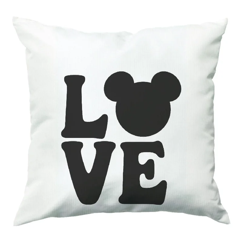 Act Fast Mouse Love Valentine's Cushion