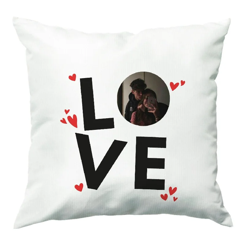 Price Drop Love - Personalised Couples Cushion
