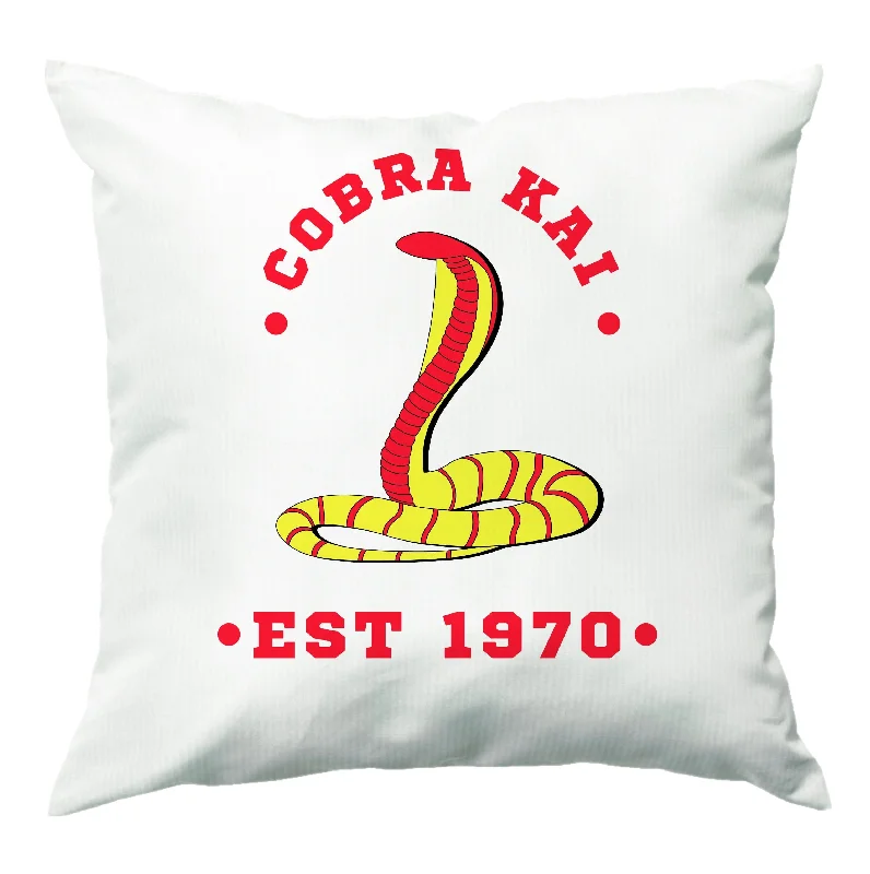 Hot Deal Snake Est 1970 Cushion