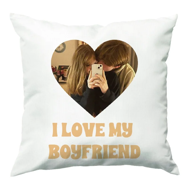 Must-Have Deals I Love My Boyfriend - Personalised Couples Cushion