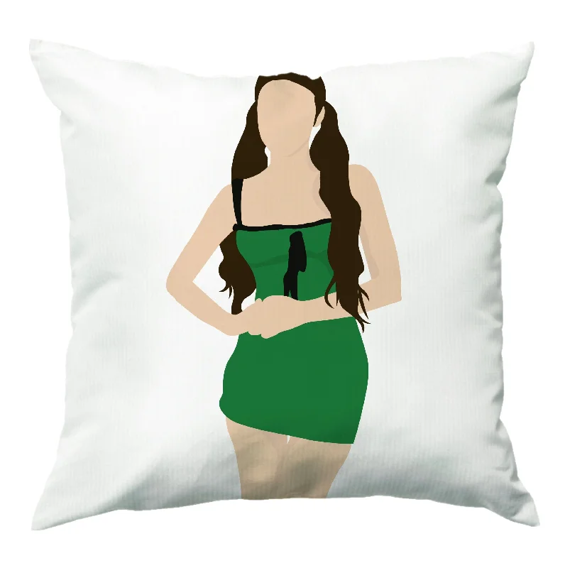 Exclusive Savings Green Dress - Olivia Cushion