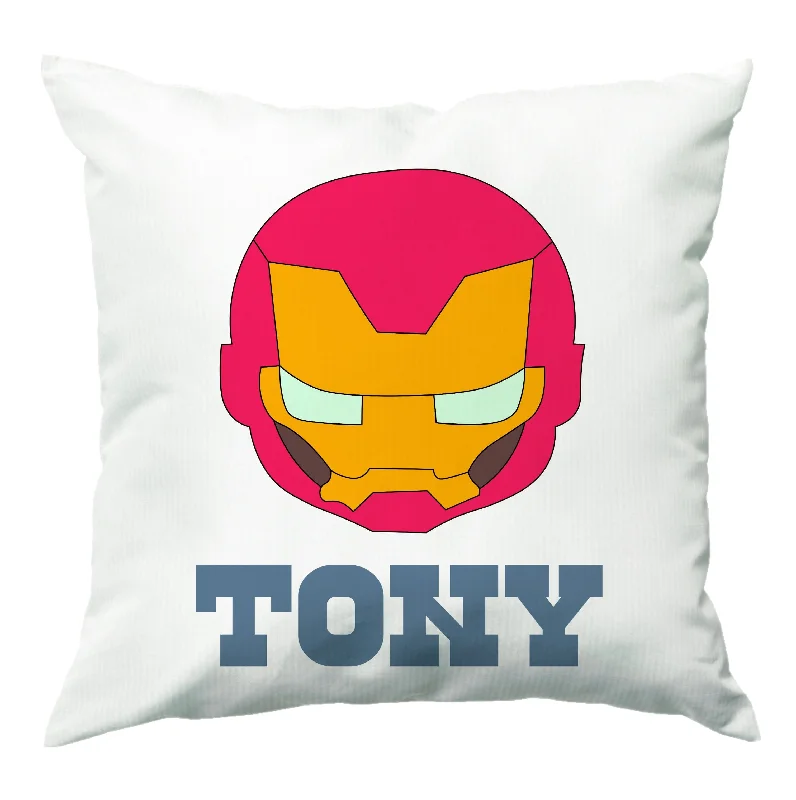 Year-End Sale Iron Man - Personalised Superhero Comic Cushion