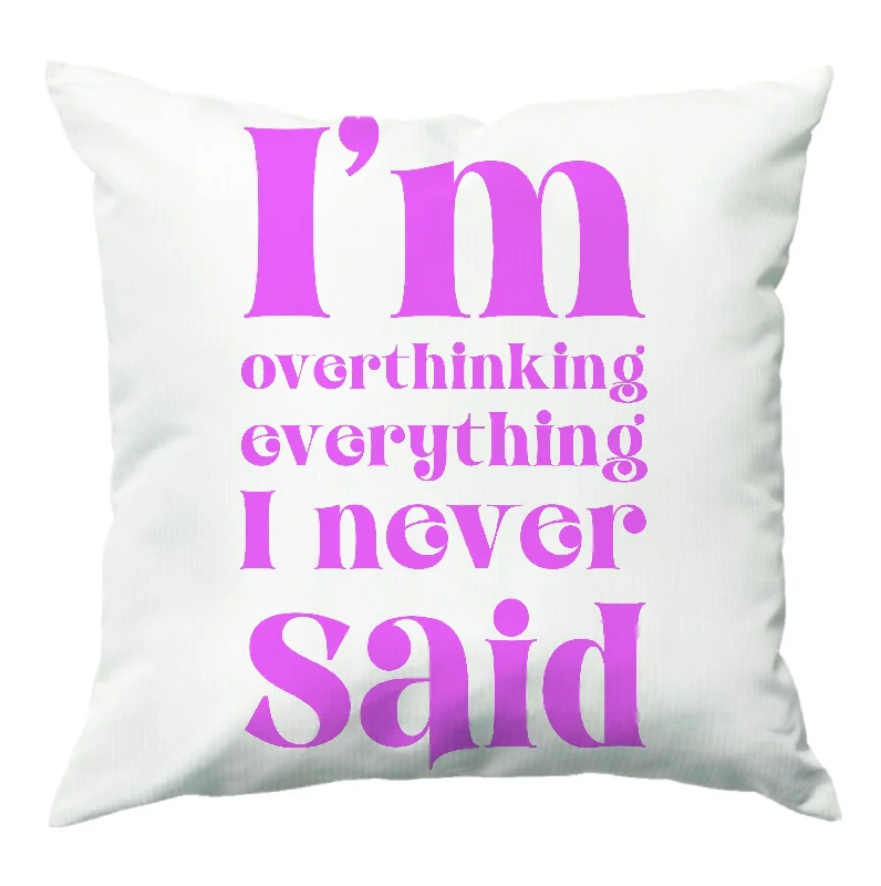 Savings Galore I'm Overthinking Everything - Abrams Cushion