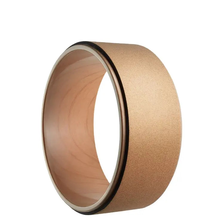 Blowout Sale Wood and cork yoga wheel
