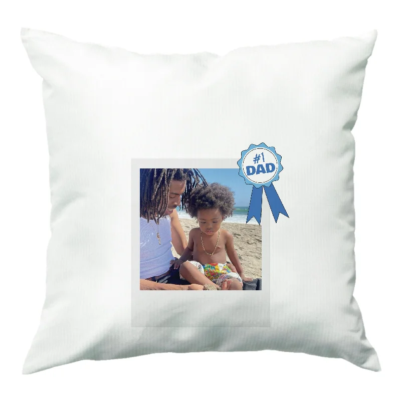 Best Deals Number 1 Dad - Personalised Father's Day Cushion