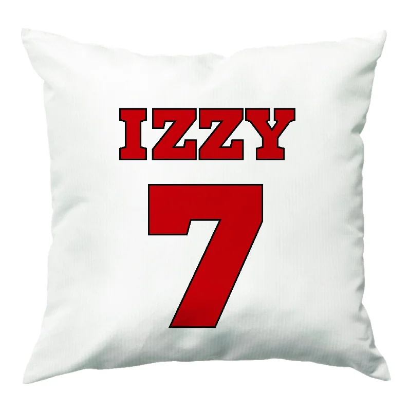 Hot Deal Black And White Stripes - Personalised Football   Cushion