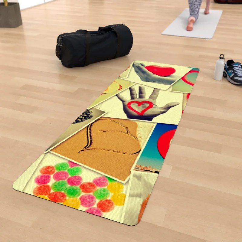 Bargain Bin Yoga Mat - Collage