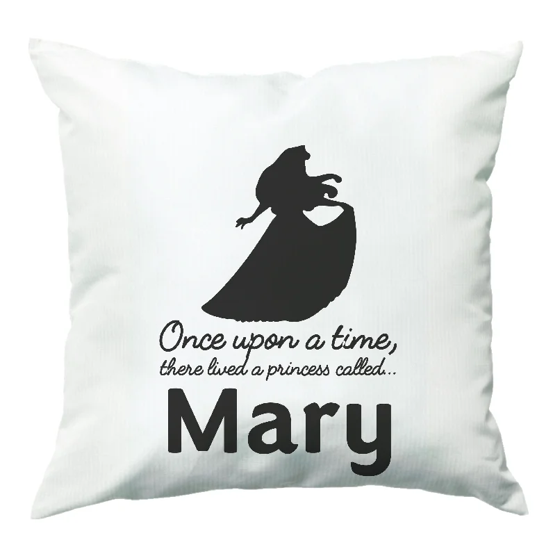 Special Price Once Upon A Time There Lived A Princess - Personalised Fairytale Cushion