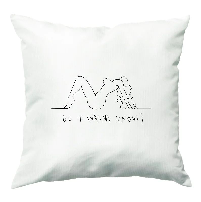 Bargain Prices Do I Wanna Know? - Arctic Monkeys Cushion