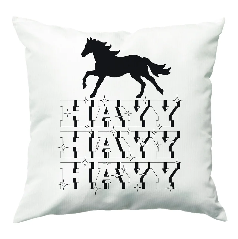 Lowest Price Hayy Hayy Hayy - Horses Cushion