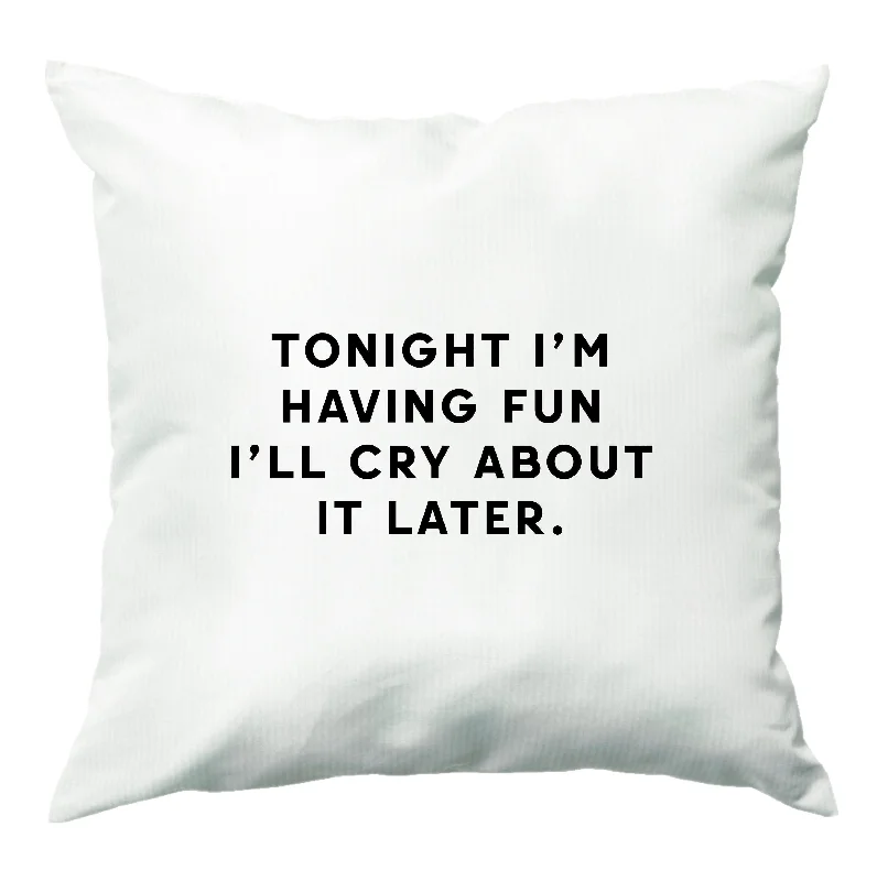 Online Only Having Fun - Katy Perry Cushion
