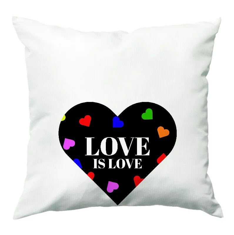 Can't Miss Love Is Love - Pride Cushion