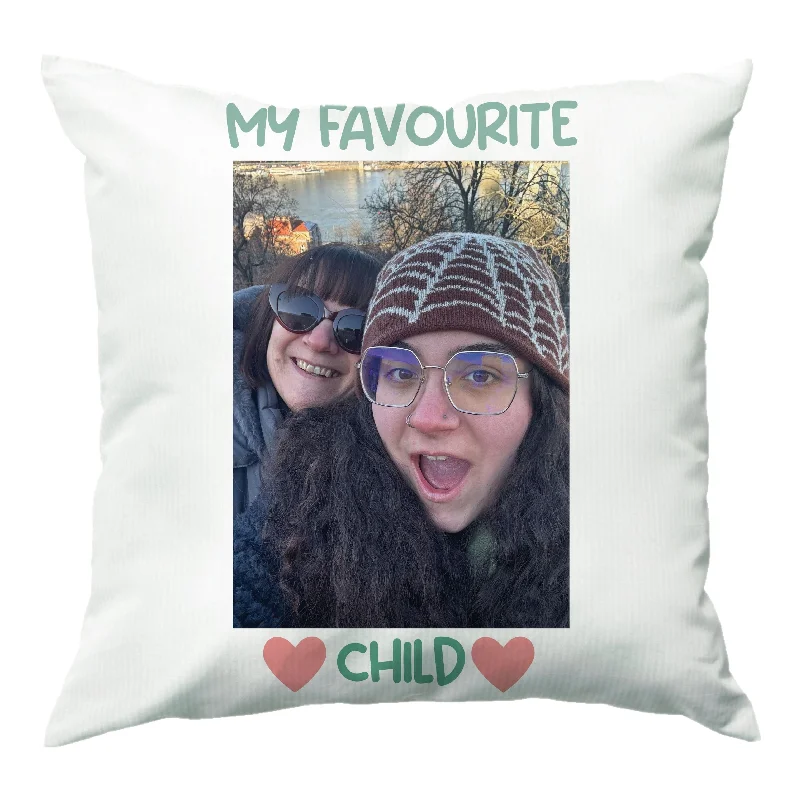 Today Only My Favourite Child - Personalised Mother's Day Cushion
