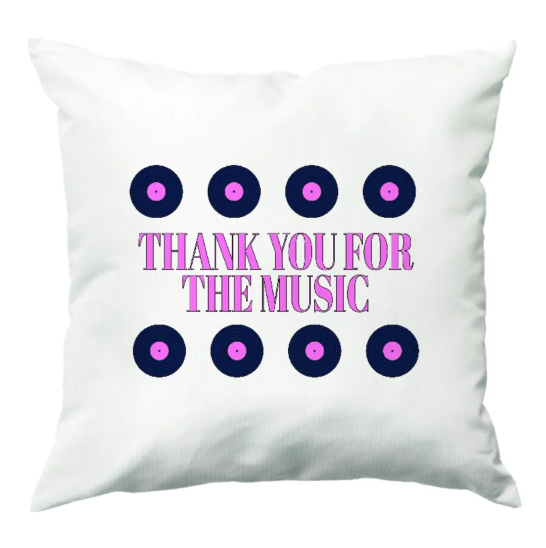 Year-End Sale Thank You For The Music - Mamma Mia Cushion