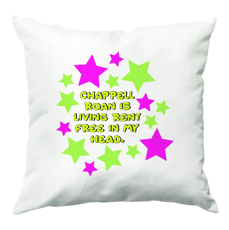 Best Bargains Chappell Rent Free In My Head Cushion
