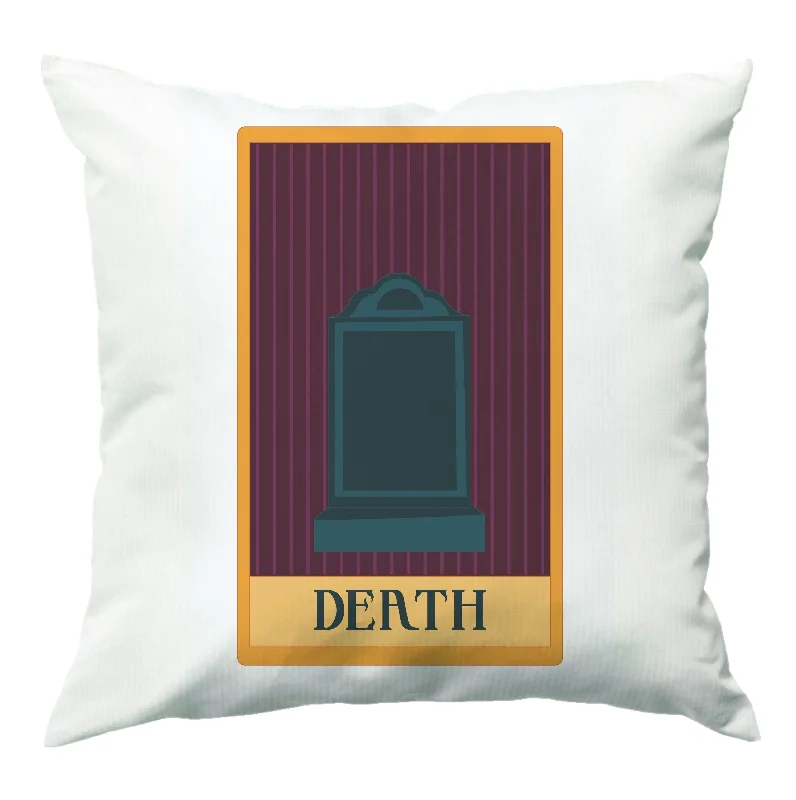 Inventory Reduction Death - Tarot Cards Cushion