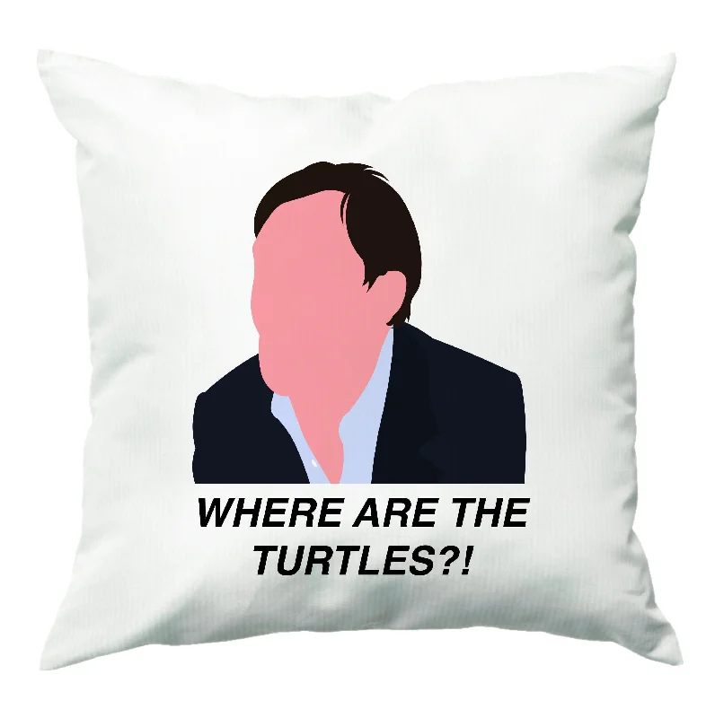 Super Sale Where Are The Turtles Cushion