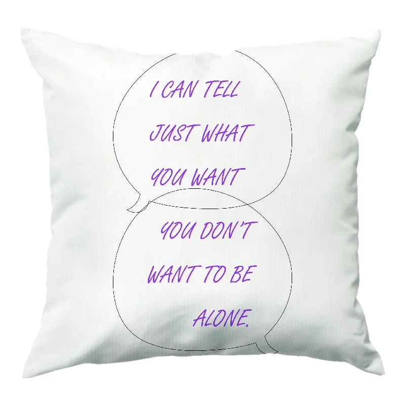 Flash Deals You Don't Want To Be Alone - Festival Cushion