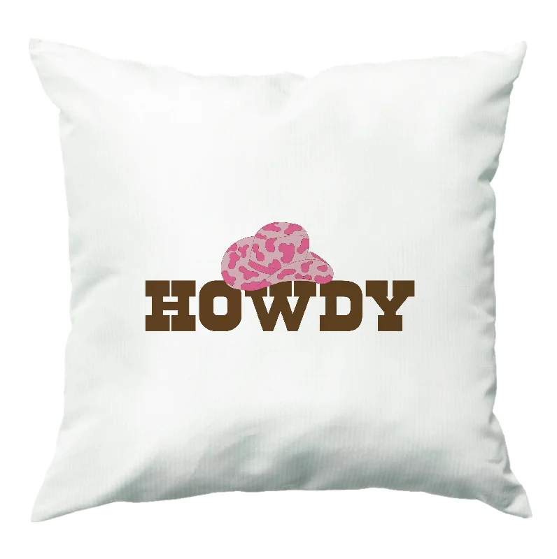 Act Now Howdy - Western  Cushion