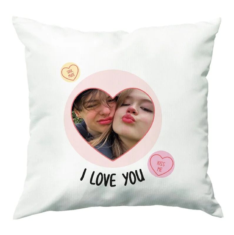 Special Savings I Love You - Personalised Couples Cushion