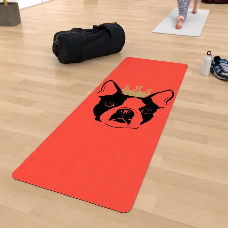 Exclusive Access Yoga Mat - French Bulldog Orange