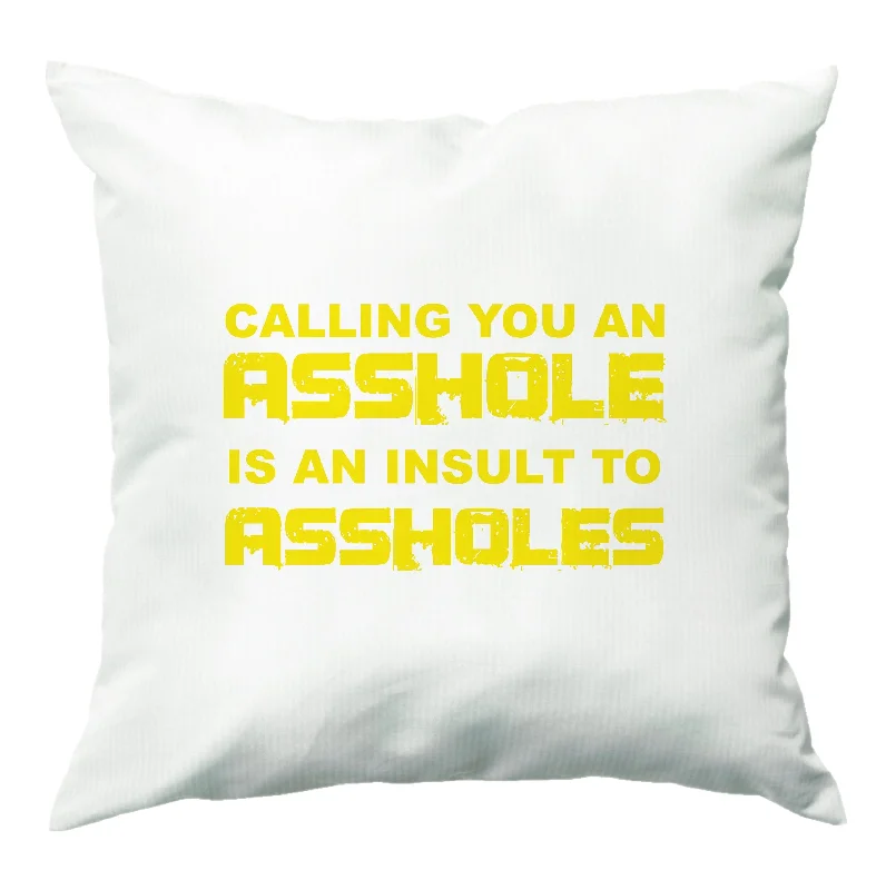 Members Only Calling You An A**hole Cushion