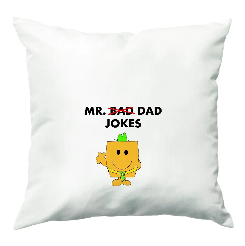 Crazy Savings Mr Dad Jokes - Personalised Father's Day Cushion