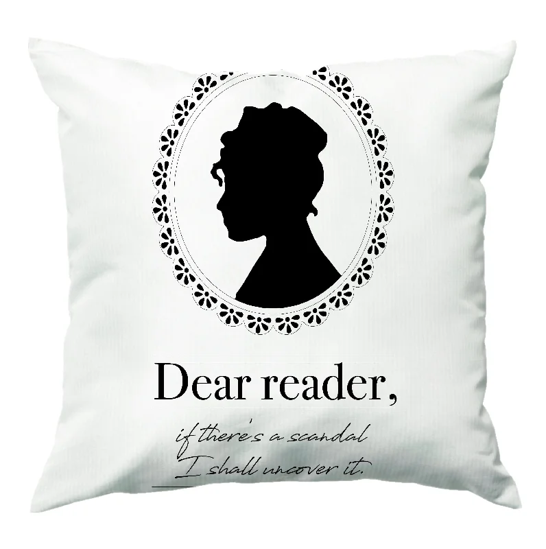 Price Cut Dear Reader Cushion