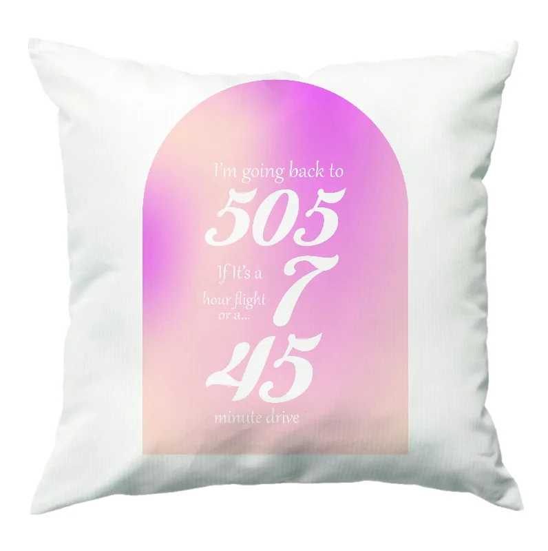 Price Break I'm Going Back To 505 - Arctic Monkeys Cushion
