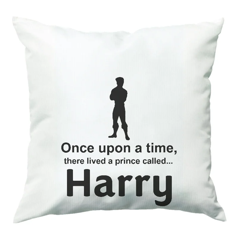 Special Discount Once Upon A Time There Lived A Prince - Personalised Fairytale Cushion