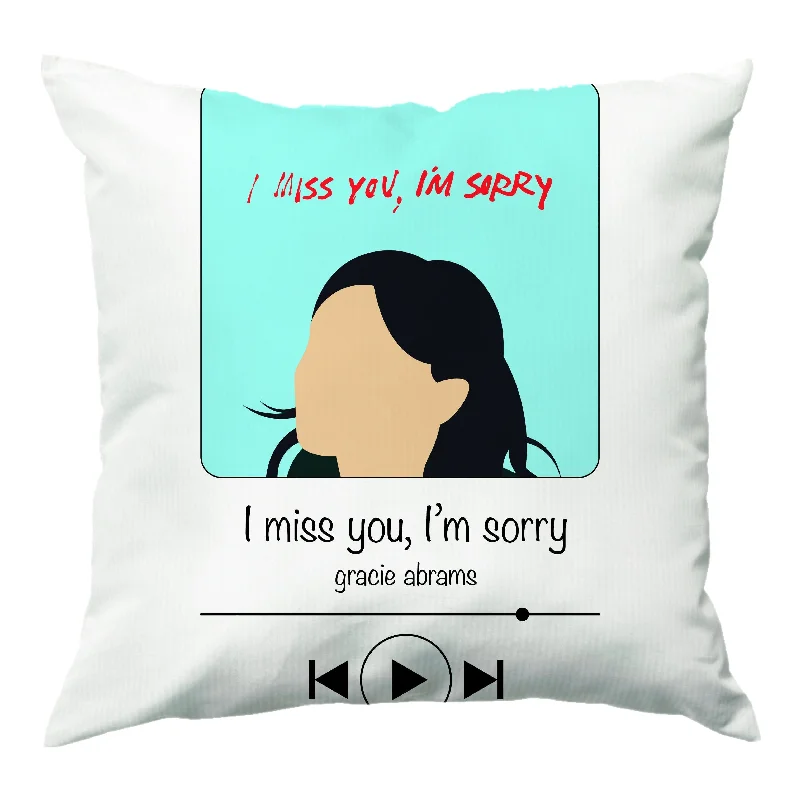 Price Rollback I Miss You - Abrams Cushion