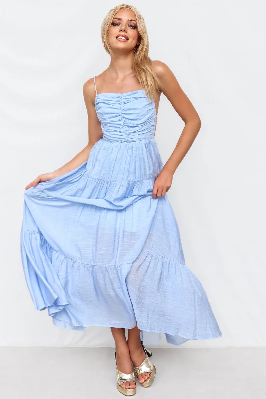 Super Savings Lillian Maxi Dress - Blue