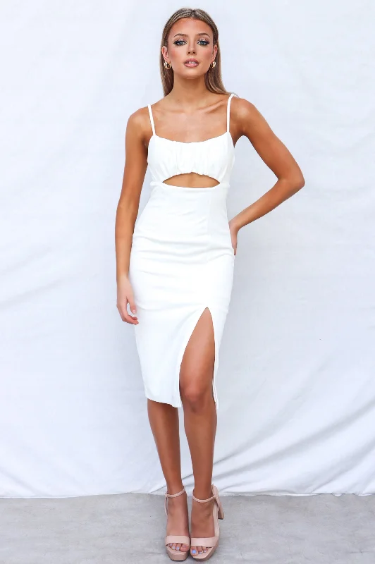 Unbeatable Prices Alyza Midi Dress - White