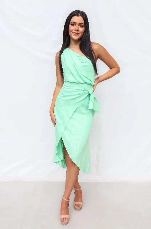 Can't Miss Silas Midi Dress - Mint