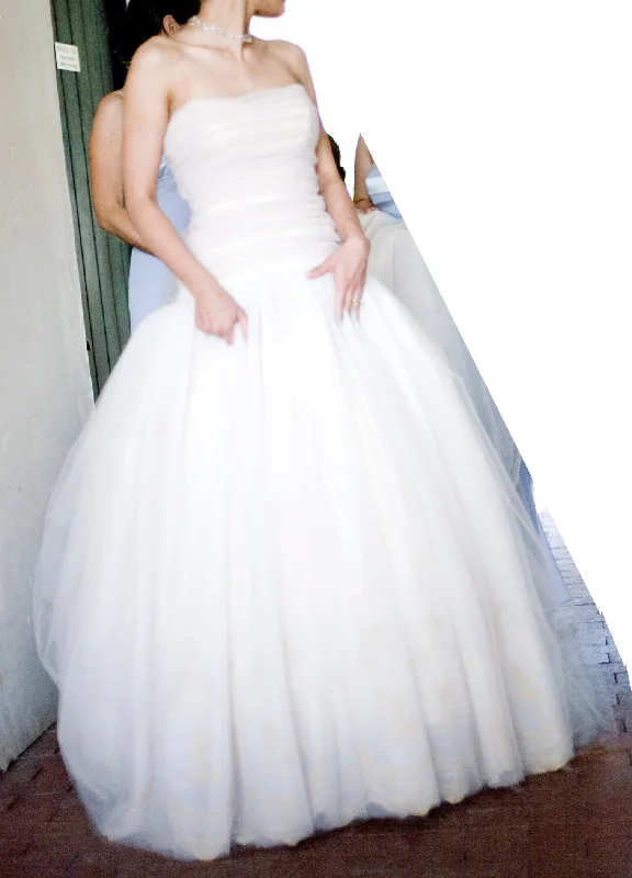 Buy More, Save More Lazaro Blush Tulle Ball Bridal Gown