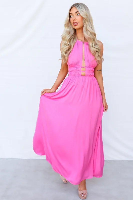 Price Rollback Viera Maxi Dress - Pink