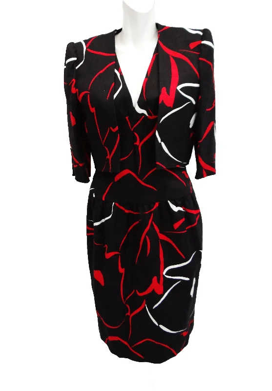 Low Prices Givenchy Vintage Two Piece Dress and Jacket Ensemble, UK10