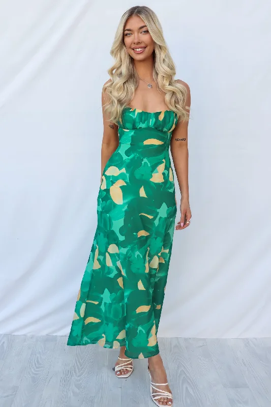 Online Only July Maxi Dress - Green