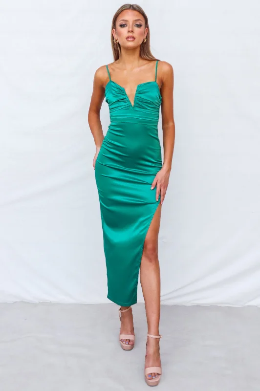 Online Only Robin Maxi Dress - Green
