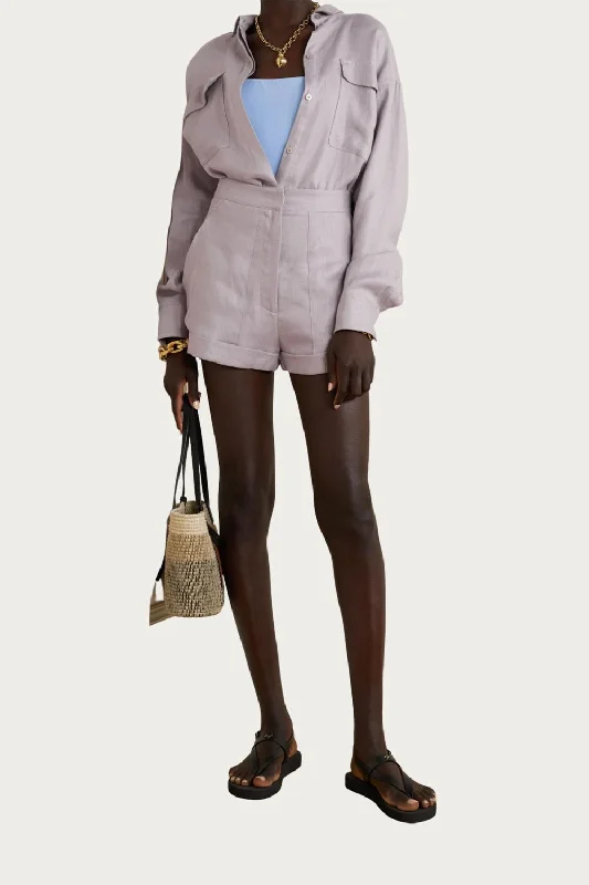 Super Sale Bari Shirt In Quartz