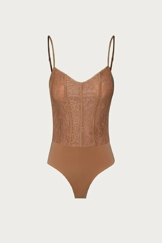 Crazy Savings Catarina Bodysuit In Caramel