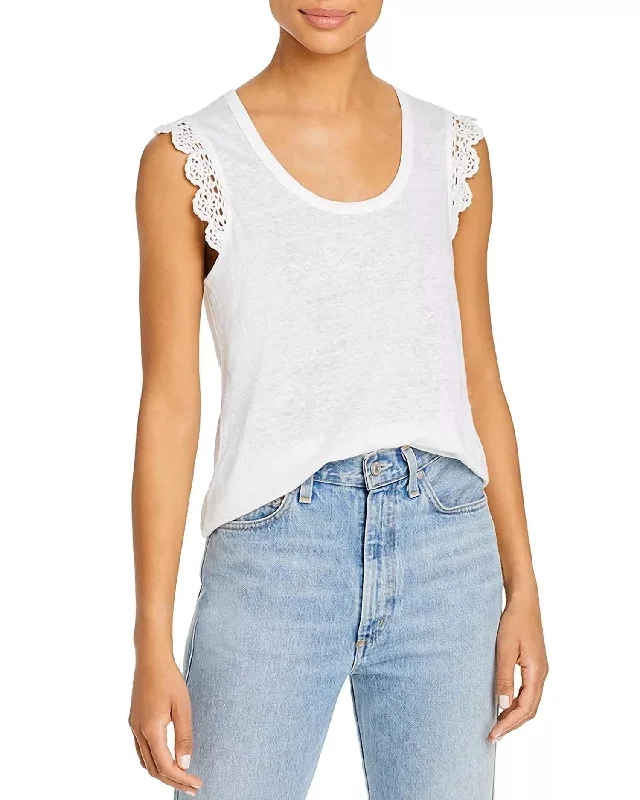 Fantastic Offers Chrissy Tank In White