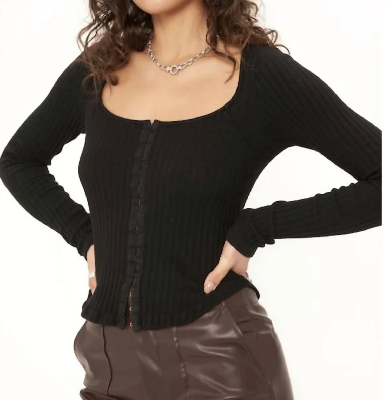 Best Seller City Slicker Long Sleeve In Black