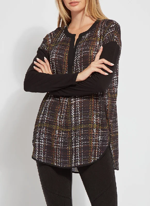 Fantastic Offers Emily Mixed Media Top