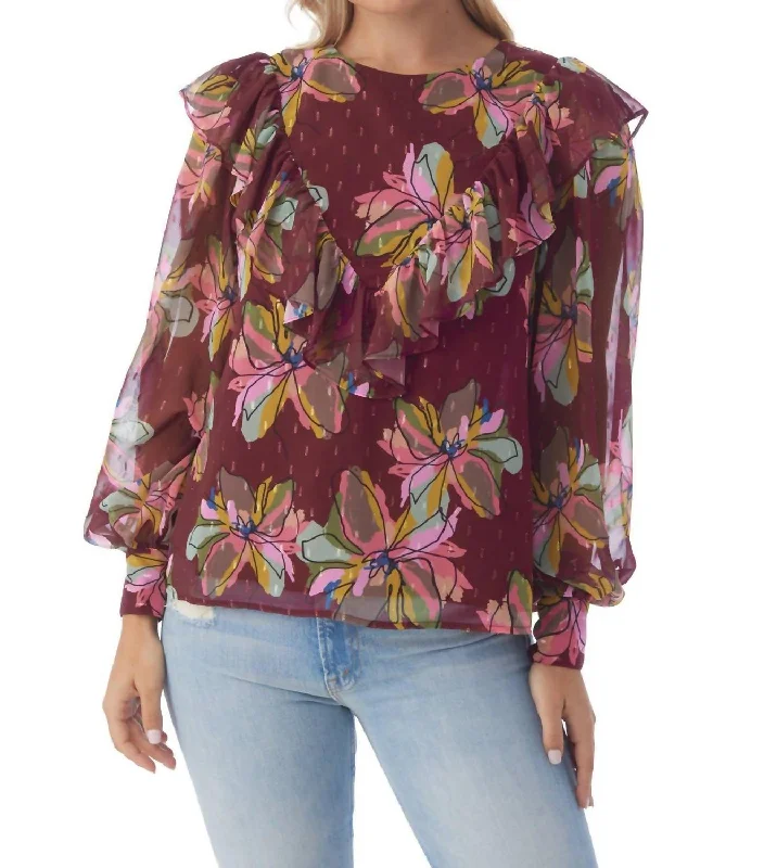 Special Offer Flint Top In Gallery Floral