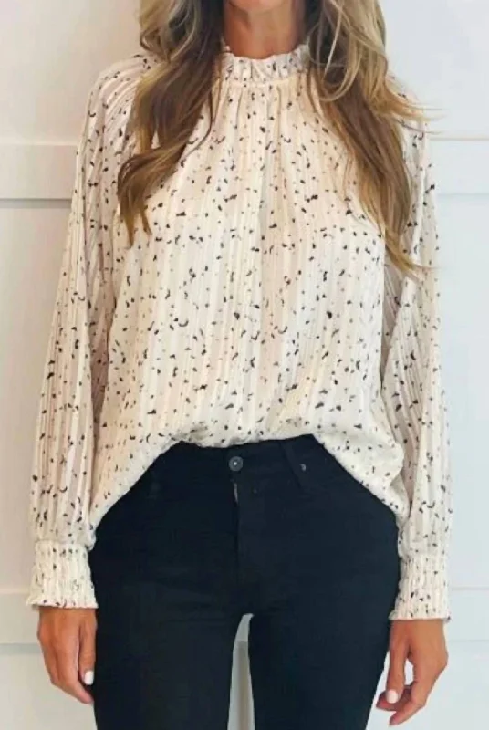 Holiday Sale Gemma Top In White