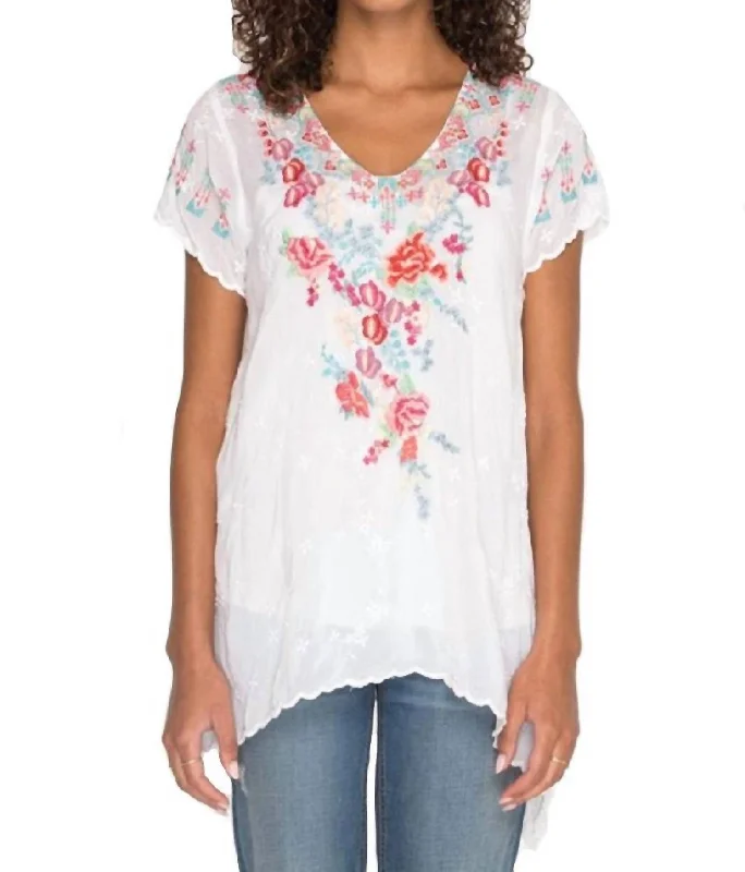 Price Drop Hinga Tunic In White