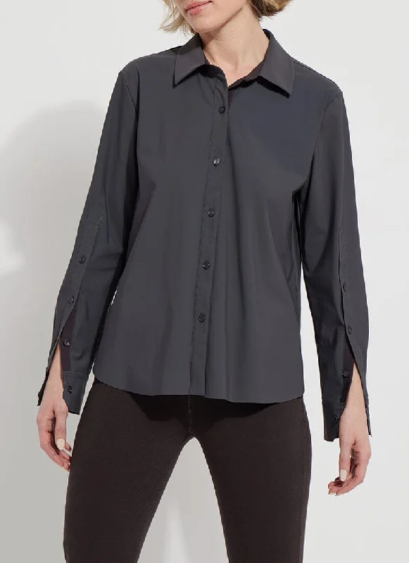 Hurry In Jodi Slim Button Down Shirt