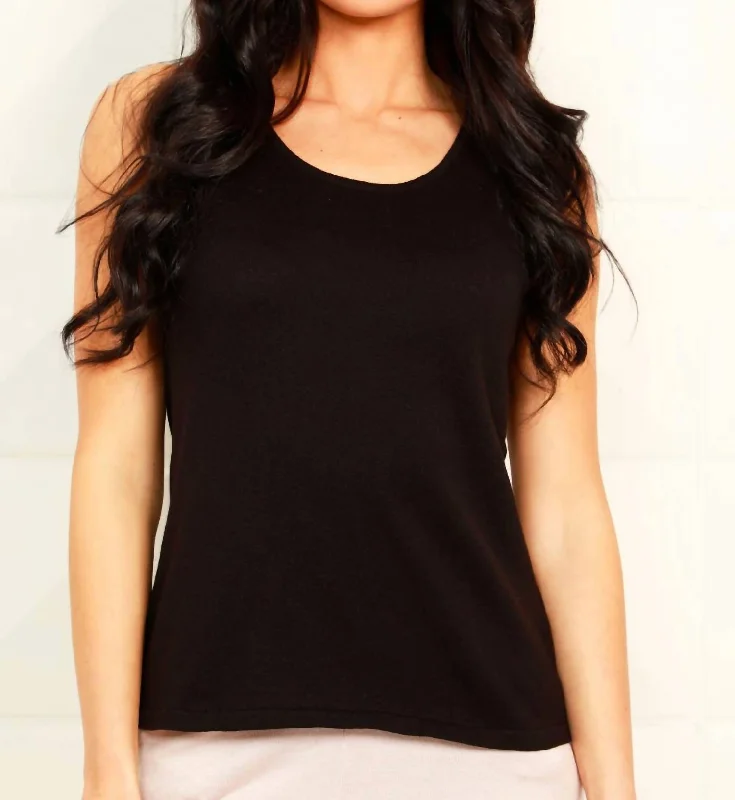 Mega Sale Knit Tank In Black
